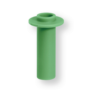 Plnící tryska Ø 20 mm, zelená hadička Ø 9 mm
